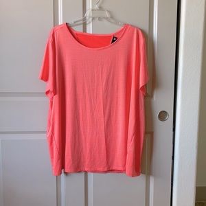 Plus Size Active Short Sleeve Top Size 5X